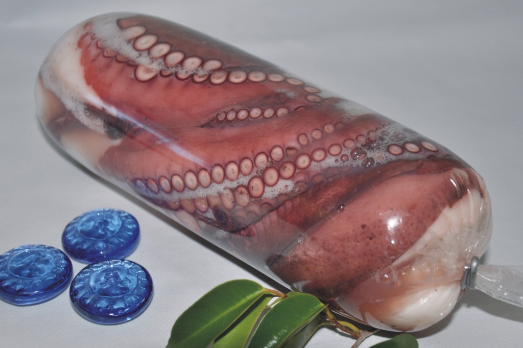 Pulpo Cocido Carpaccio Bola 5x1kg